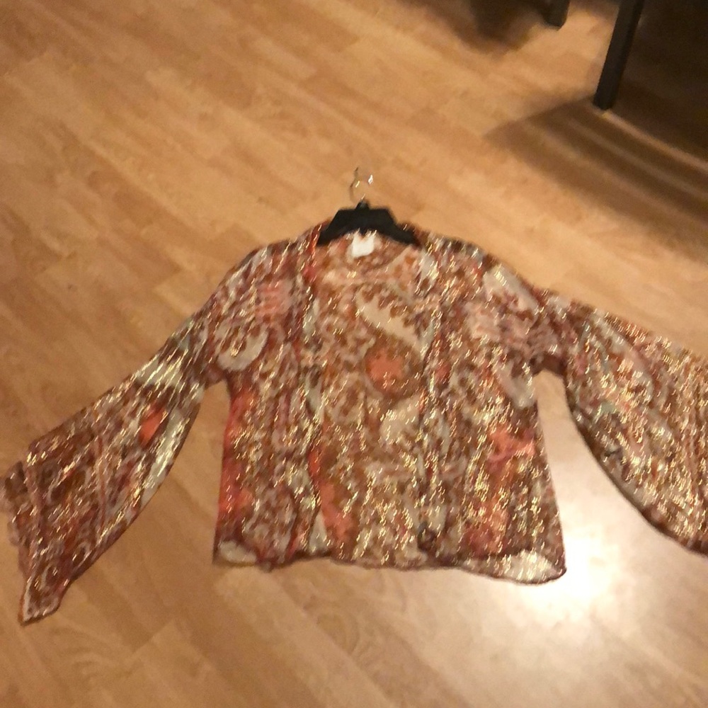 Free People (Open Front) Blouse - Picture 2 of 4